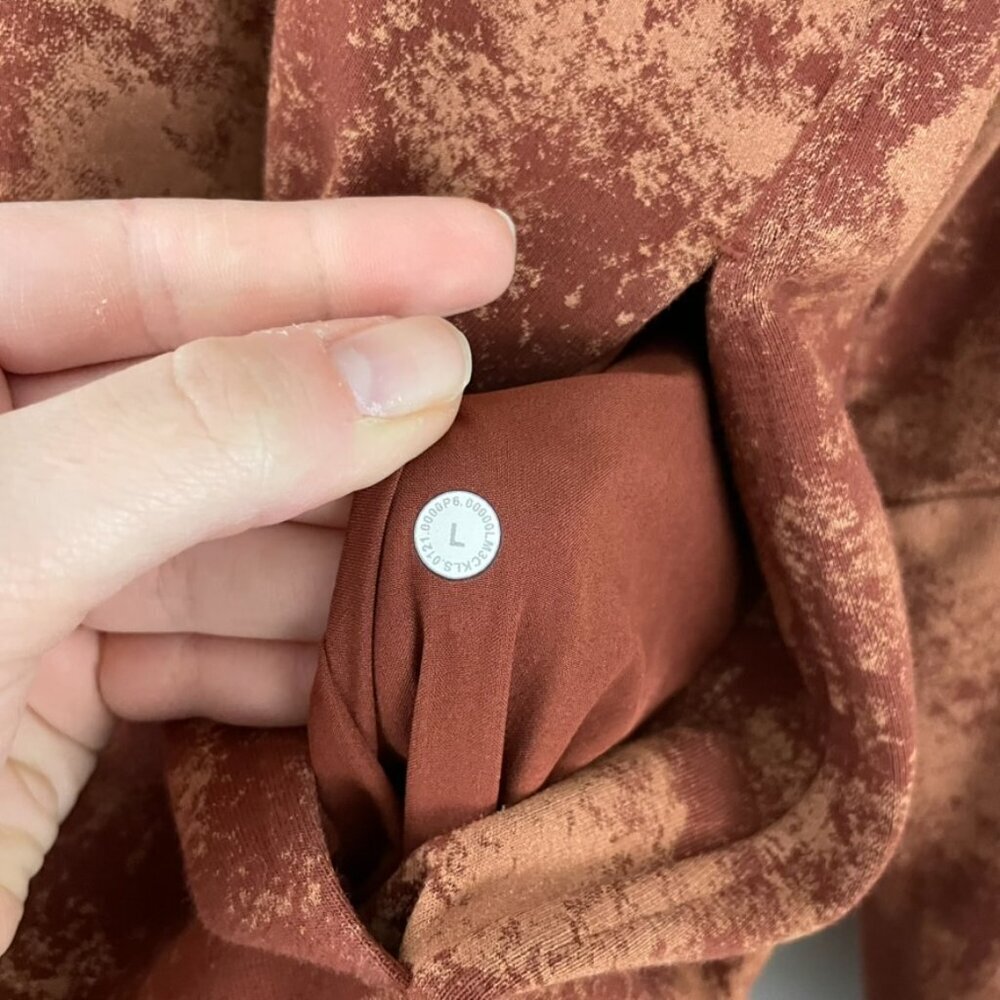 Lululemon City Sweat Pullover Hoodie Astral Dark Terracotta Men's Size Large - Picture 6 of 7